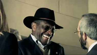 Image for In inspiring new video, Herman Cain promises to treat America like a fast casual Italian eatery