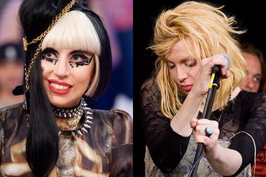 Image for Courtney Love fears Lady Gaga will turn into lonely drag queen
