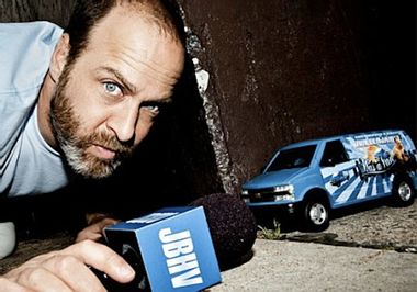 Image for Comedian Jon Benjamin has a van...and a voice