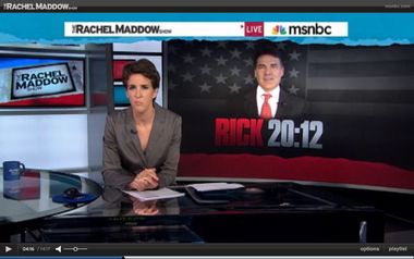 Image for Maddow discusses Rick Perry's connections with a Christian conspiracy group