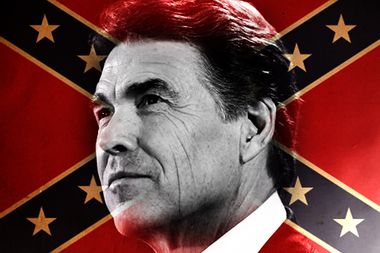 Rick Perry says he's against confederate flag plates