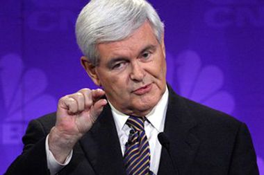 Image for And now Newt actually is in first place