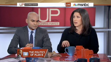 Image for Rebecca Traister discusses Plan B, Obama on MSNBC