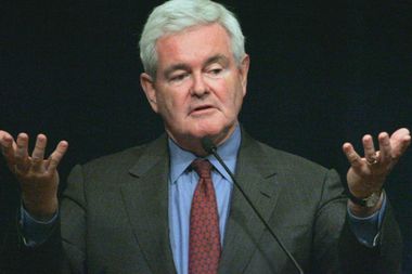 Image for Gingrich lauded 