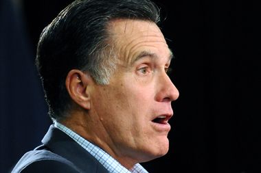 Image for Mitt hits the panic button