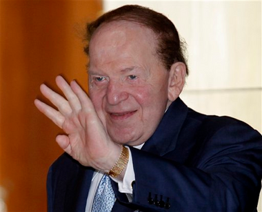 Image for Adelson's other pet project: The Israeli right