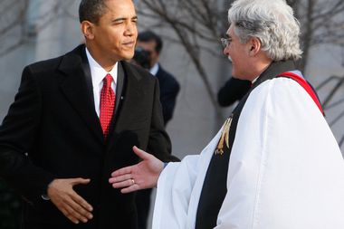 Image for Obama's winning hand on religion