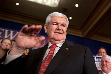 Image for Newt’s billionaire is getting his money’s worth