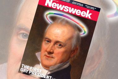 Image for Our real first gay president