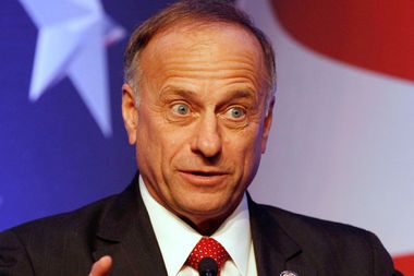 Image for WATCH: Steve King is really excited for Donald Trump's Mexico border wall