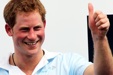 Image for Cheers for naked Prince Harry!