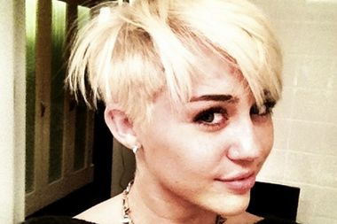 Image for Miley Cyrus haircut shocker: Short hair isn't a cry for help