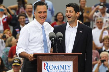 Image for Romney gaffe: Ryan's the 