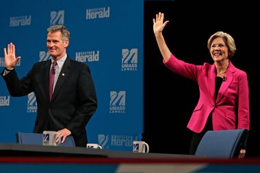 Image for Massachusetts Senate debate: Brown got more time than Warren