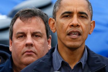 Image for Obama and Christie: It's all right to cry