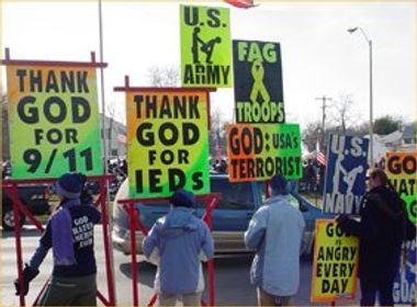 Image for Anonymous hits Westboro Baptist Church over Sandy Hook picket plans
