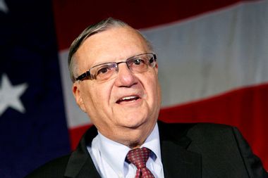 Image for Joe Arpaio accepted award from neo-Confederate group