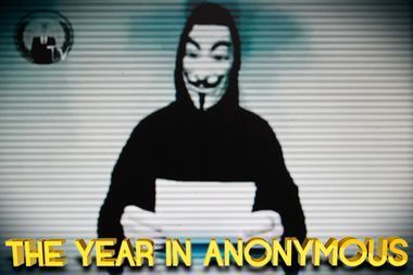 Image for Celebrating Anonymous: The hackers' big year