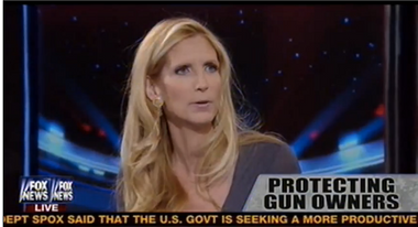 Image for Ann Coulter's astounding gun control diatribe