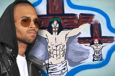 Image for Now Chris Brown thinks he's God's gift