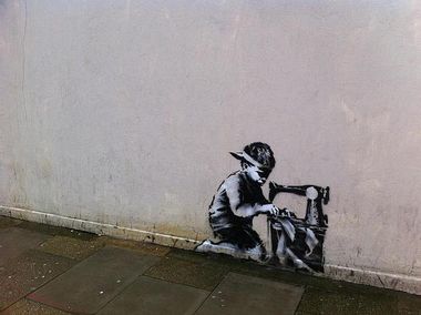 Image for Banksy's identity has not been revealed