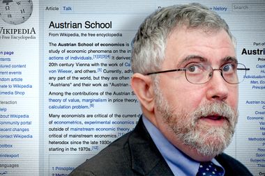 Image for How Paul Krugman broke a Wikipedia page on economics