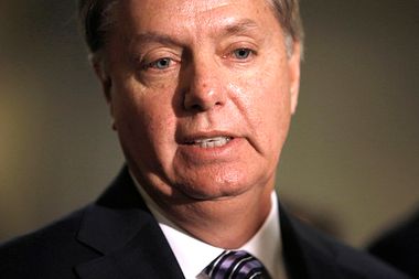 Image for Lindsey Graham apologizes for sounding like a sexist pig with Pelosi jab, but says she's still wrong on Iran