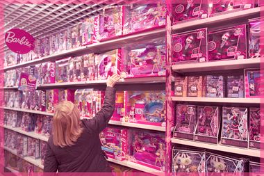 Image for Dolls for girls, science and Legos for boys: The toy aisle is still sexist