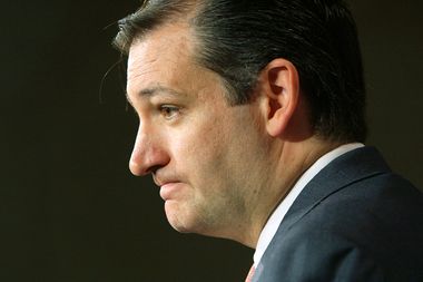 Image for Ted Cruz is tearing the right apart