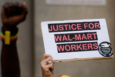 Image for Anonymous Wal-Mart workers unload and urge protests on new website