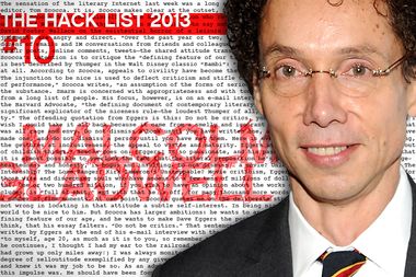 Image for Hack List No. 10: Malcolm Gladwell