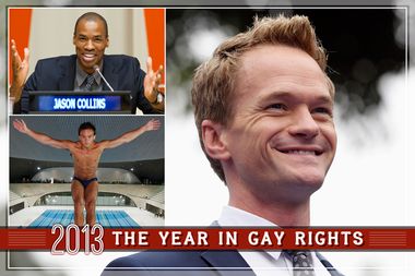 Image for 2013's gay rights winners and losers