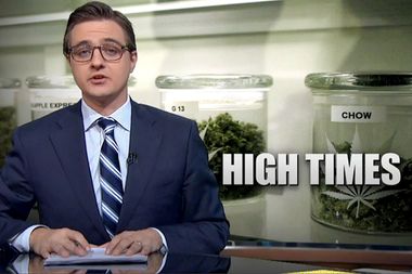 Image for Chris Hayes isn't alone: I also should've been busted for pot