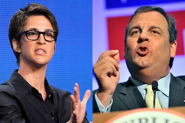 Image for Rachel Maddow unveils riveting Christie theory