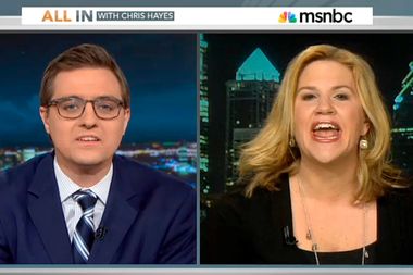 Image for Conservative guest yells at Chris Hayes over Obamacare