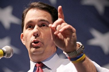 Image for Conservative donors hustle to save Scott Walker's reelection