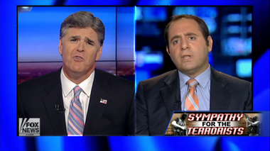 Image for Sean Hannity berates Palestinian guest for 