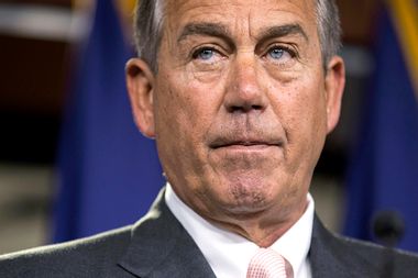 Image for Boehner's humiliating defeat: House border bill scratched at last minute