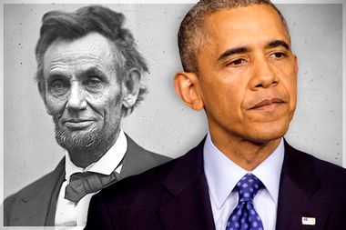 Image for Obama's Lincoln problem: Which Lincoln is he, the great orator or the great obfuscator?