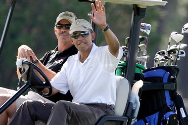 Image for Politico has figured out Barack Obama's big problem -- and it's golf