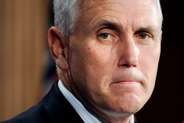 Image for Face of the right's Obamacare hypocrisy: Why is Indiana's GOP governor getting a pass?