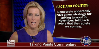 Image for Laura Ingraham: Democrats' effort to register black voters is “politics of division”