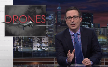 Image for Must-see morning clip: John Oliver eviscerates the Obama administration's deadly drone policy