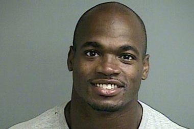 Image for The mother of Adrian Peterson's son is 