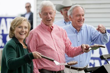 Image for The dumb Iowa steak fry: An omen for the horribly dull political year to come