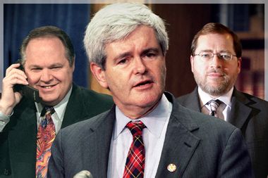 Image for When the Republicans went insane: Newt Gingrich, Fox News, Grover Norquist and the roots of today's shameful intransigence