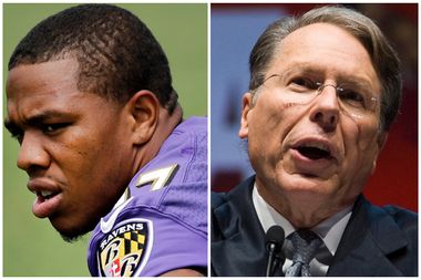 Image for NRA's Ray Rice outrage: Condemns his abuse, still wants violent men like him to own guns