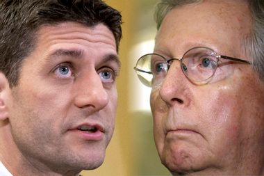 Image for Move over, Mitch! Paul Ryan lets slip secrets of how GOP will run the Senate
