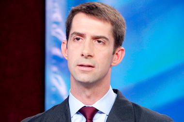 Image for Tom Cotton's ridiculous lie: Let's obliterate this wildly false farm bill ad