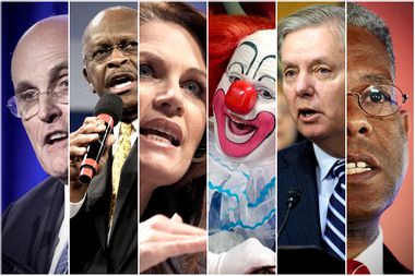 Image for Hucksters, hawks, and charlatans: the GOP’s 10 most clownish 2016 presidential candidates